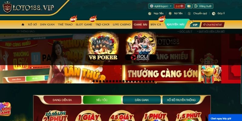 Ưu điểm nổi bật đưa game bài đổi thưởng LOTO188 lên Top đầu